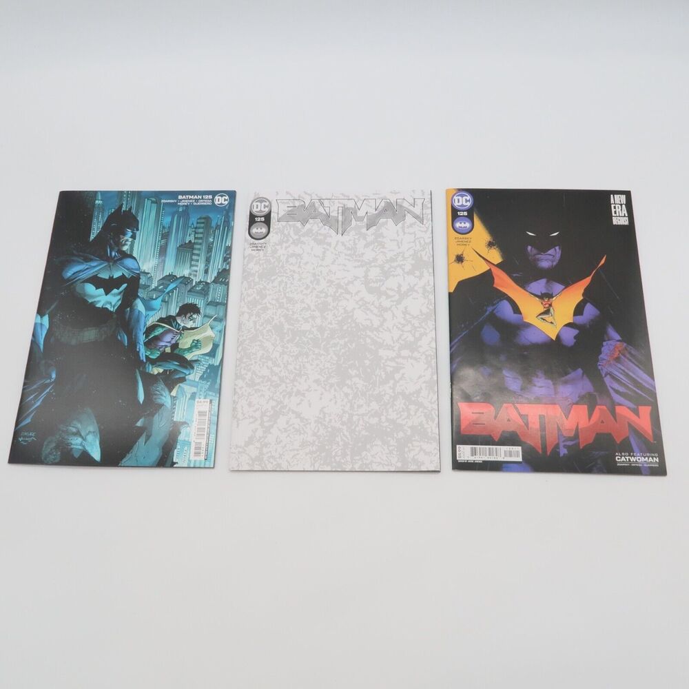 DC Comics Batman #125 Lot 3 Covers 2022 1st Failsafe Key Issue